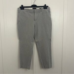 Banana Republic womens sloan pants gray skinny size 14
